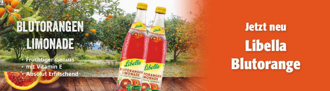 Jetzt neu: Libella Blutorange